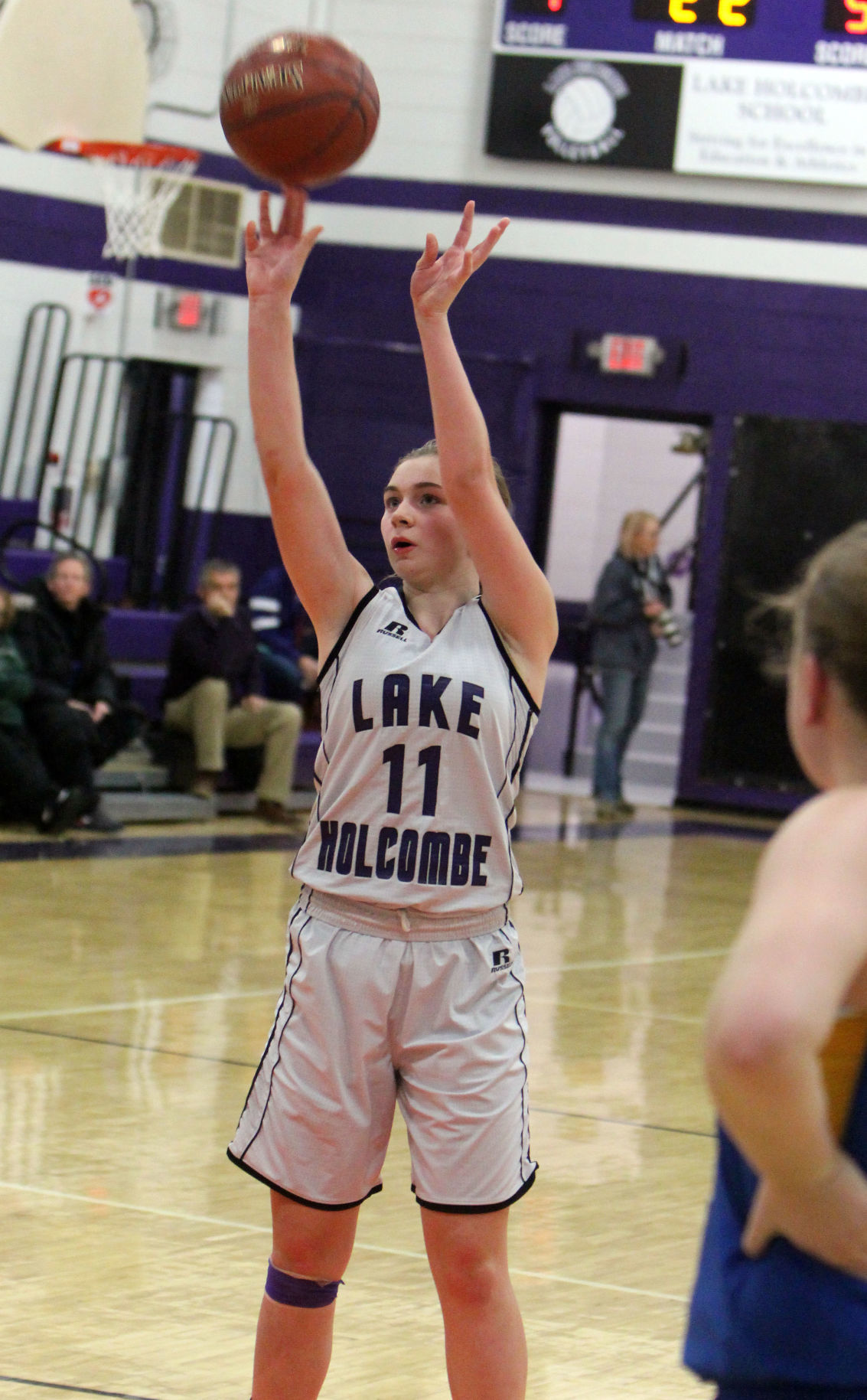 Cornell at Lake Holcombe girls basketball 12-4-18